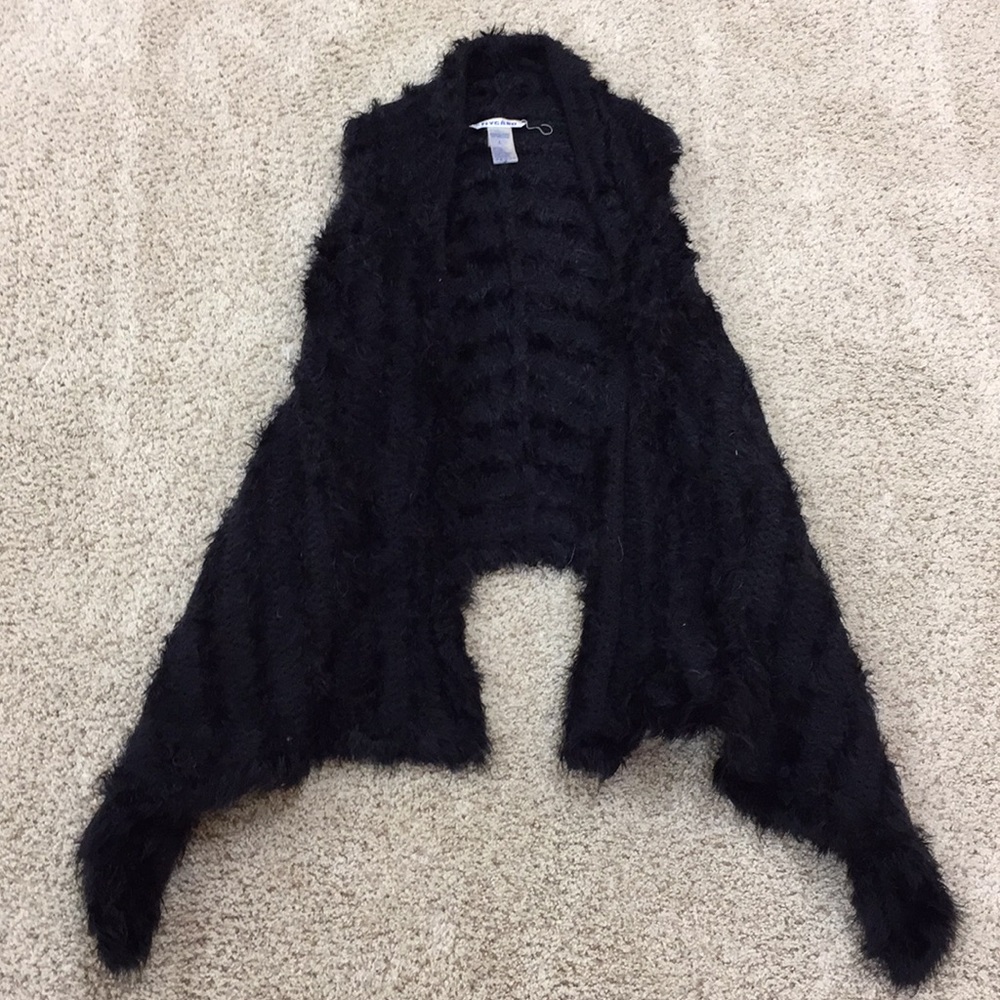 Nygaard Supersoft stretchy Elegant vest/ faux fur